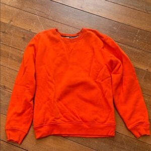 Everlast Orange Crewneck Sweatshirt